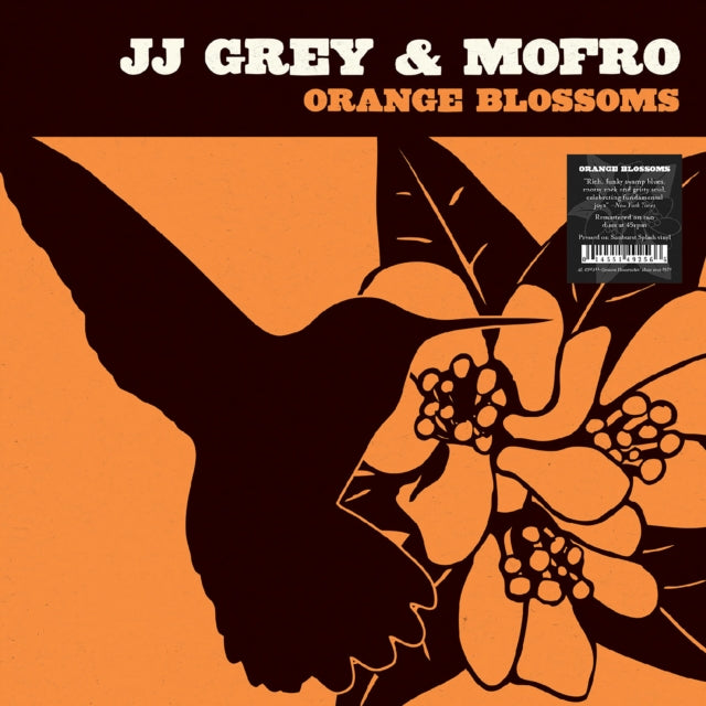 Orange Blossoms Sunburst Splash Vinyl