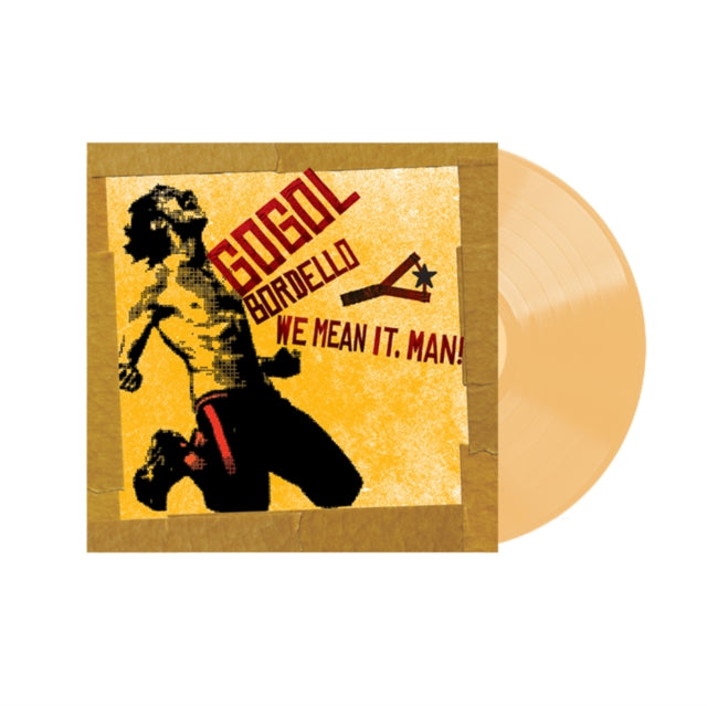 We Mean It / Man Transparent Beer Vinyl