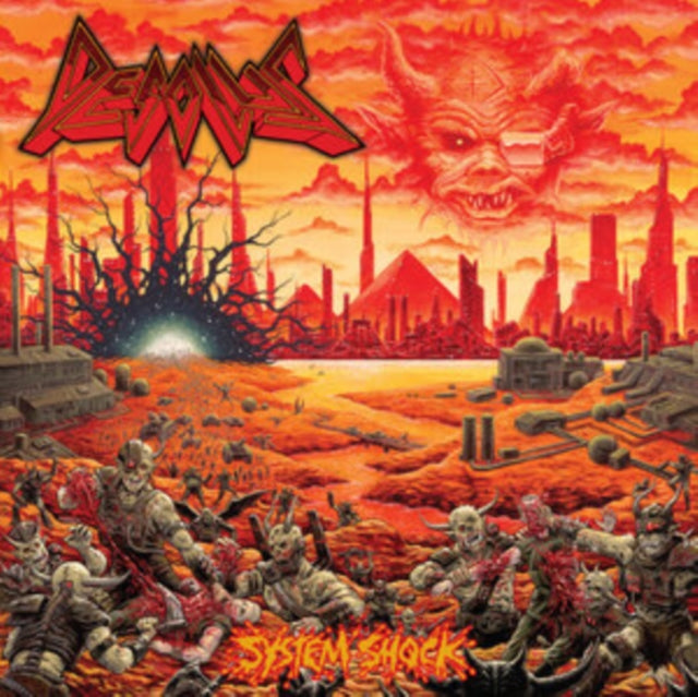 System Shock Black Or Red/yellow Swirl V