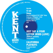 Just Say A Four Letter Word Love / Shes