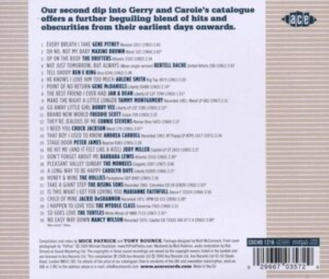 Honey & Wine - Another Gerry Goffin & Ca