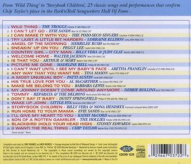 Wild Thing - Songs Of Chip Taylor