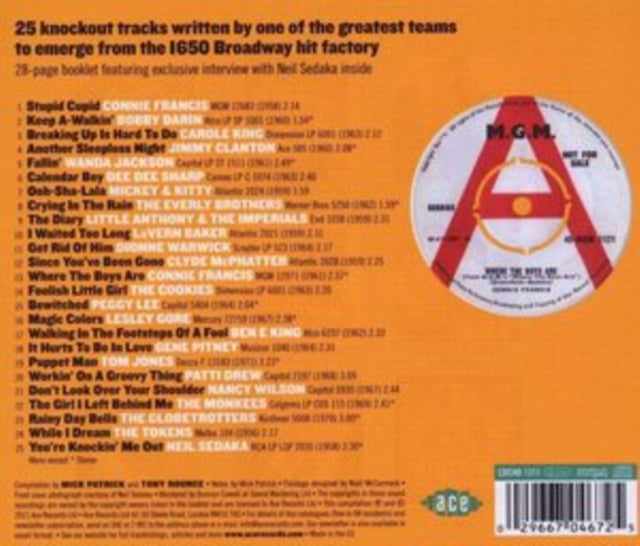 Where The Boys Are - The Songs Of Neil S