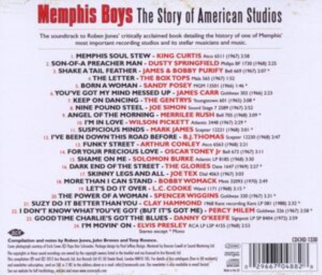 Memphis Boys - The Story Of American Stu