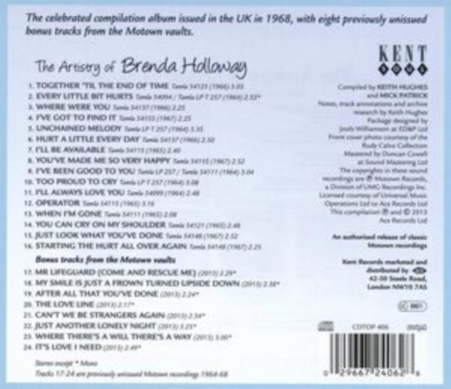 The Artistry Of Brenda Holloway