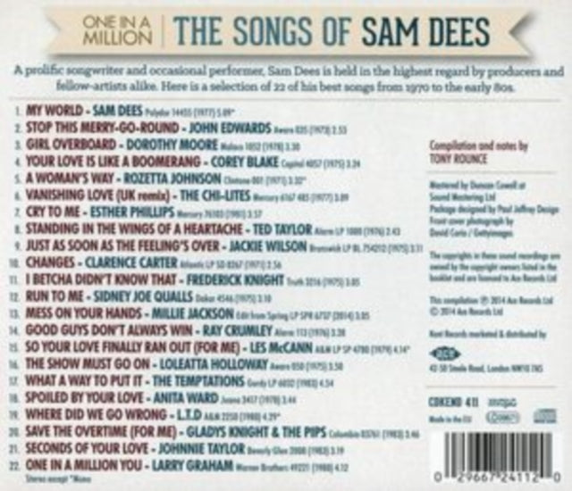 One In A Million - The Songs Of Sam Dees