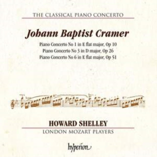 Johann Baptist Cramer Piano Concertos No