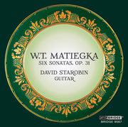 Wenzel Thomas Matiegka Six Sonatas / Op.