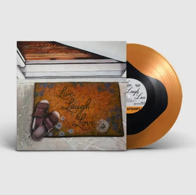 Live Laugh Love Black/orange Crush Vinyl
