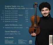 Eugene Ysaye Six Sonatas For Solo Violin