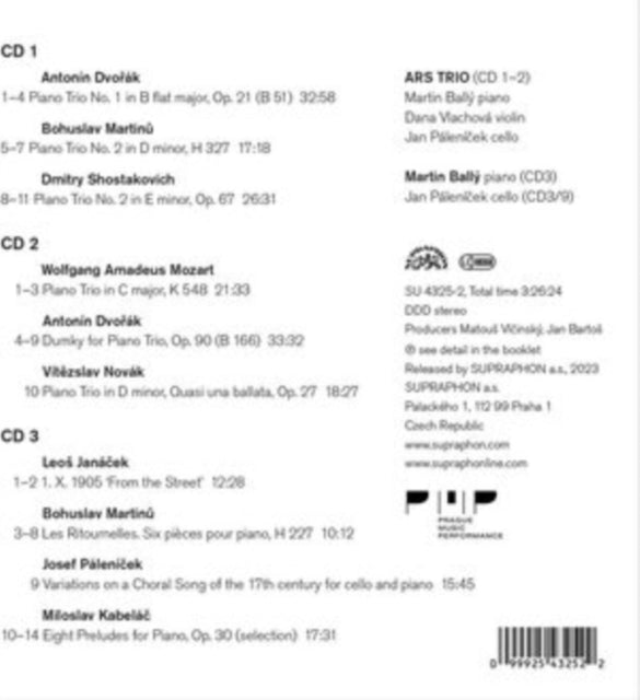 Martin Bally / Ars Trio / Dvorak / Janac
