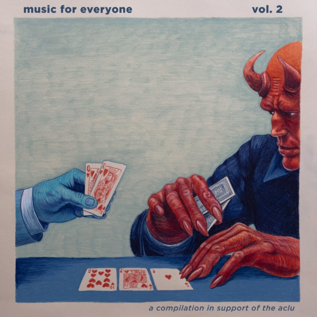 Music For Everyone Vol. 2 Oxblood/aqua B