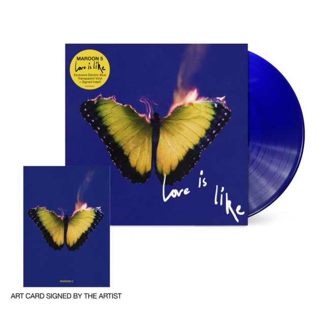Love Is Like X Electric Blue Transparent