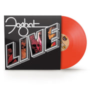 Foghat Live Translucent Orange Vinyl Roc
