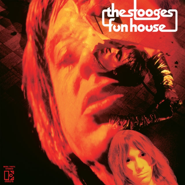 Fun House Solid Red Opaque/black Half &