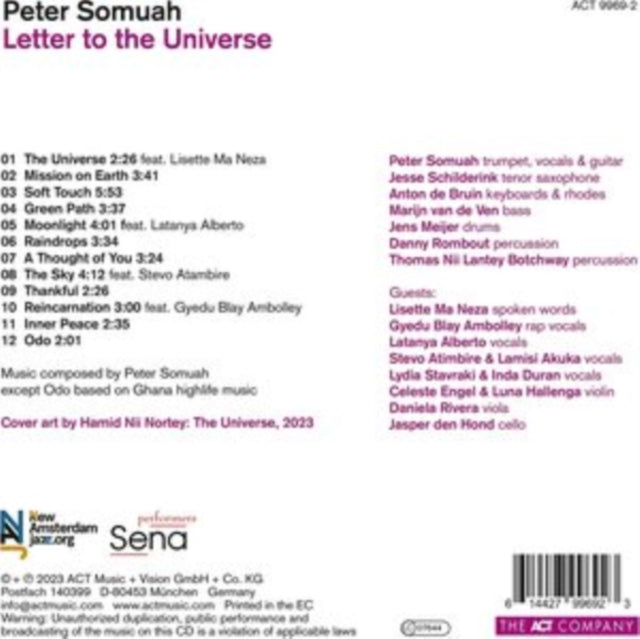 Letter To The Universe