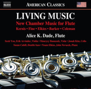 Living Music New Chamber Music For Flute