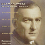 Szymanovski 100th Birthday Concerts