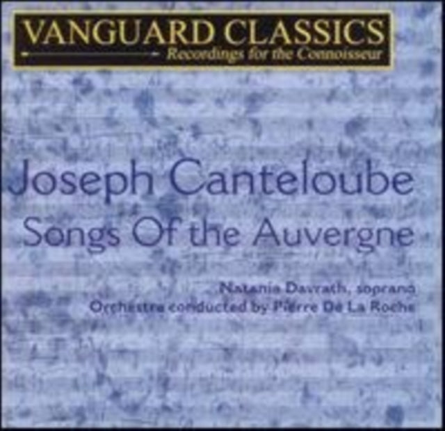 Canteloube Chants Dauvergne Book 1 / Boo