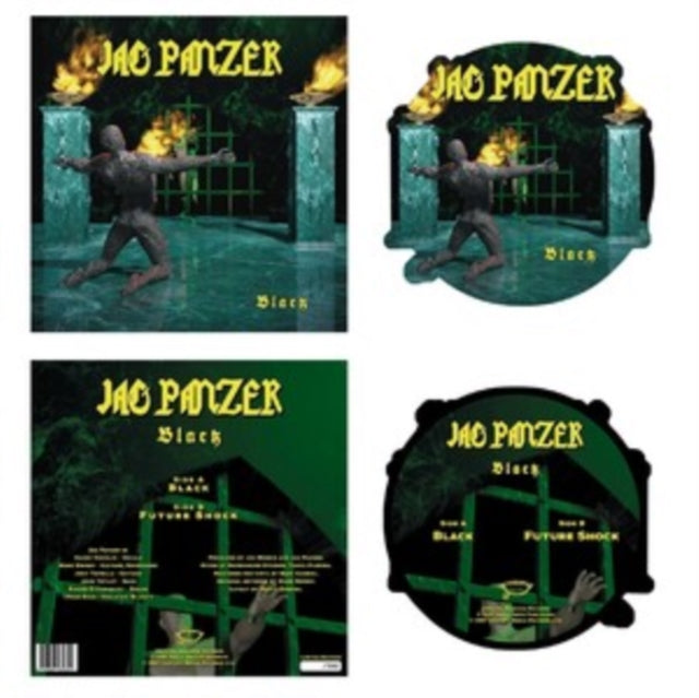 Black Shaped Picture Disc