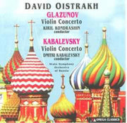 Kabalevsky. Glazunov Violin Concs & Glie
