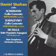 Shafran Plays Schumann. Kabalevsky Concs