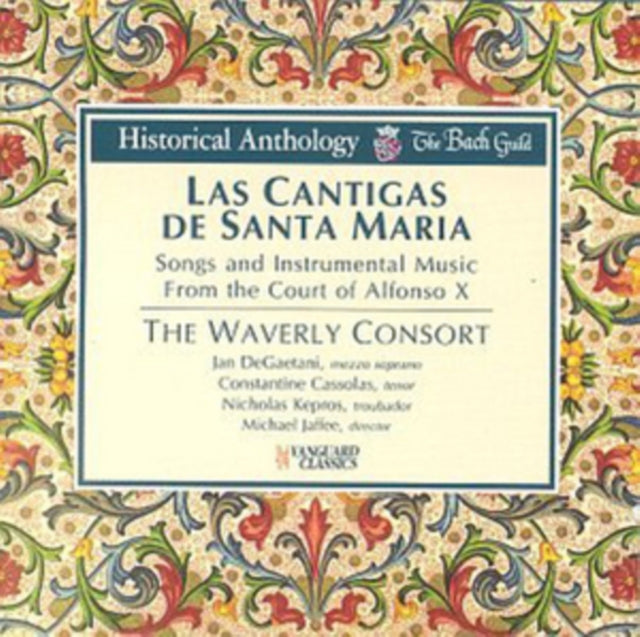 Las Cantigas De Sanata Maria Spanish Med