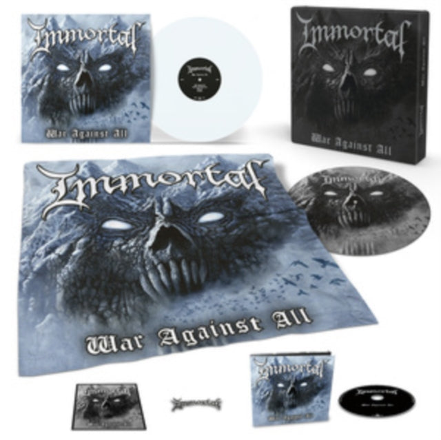 War Against All Polar White Vinyl +flag