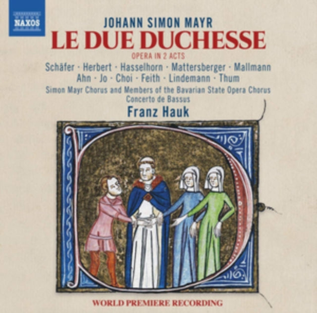 Johann Simon Mayr Le Due Duchesse