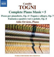 Camillo Togni Complete Piano Music. Vol.