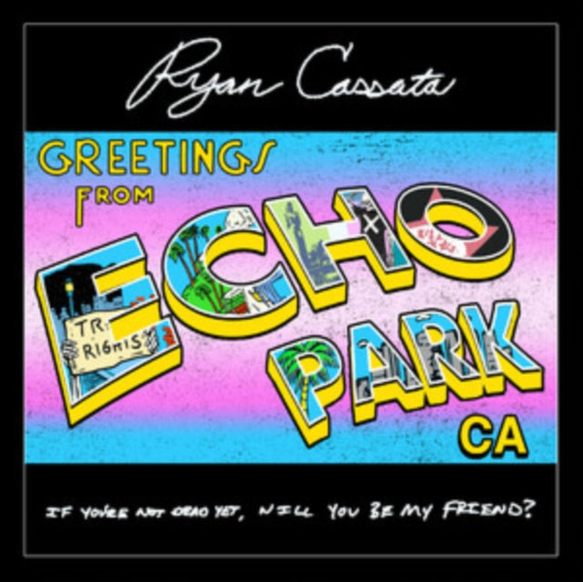 Greetings From Echo Park Transparent Blu