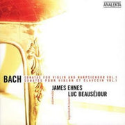 Bach/sonatas For Violin & Harpsichord