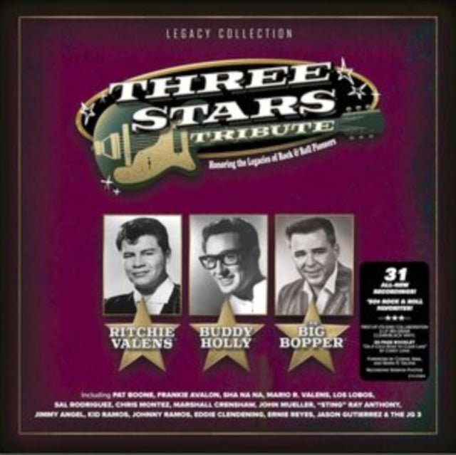 Three Stars Tribute (clear/black Vinyl/2lp)