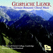 Geistliche Lieder German Romantic Choral