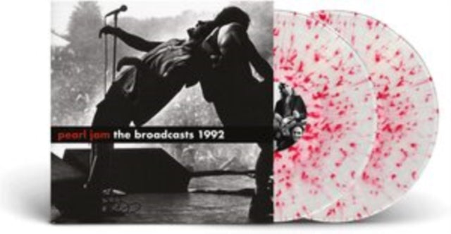 1992 Broadcasts Clear/red Splatter Vinyl