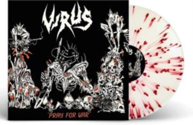 Pray For War White/red Splatter Vinyl