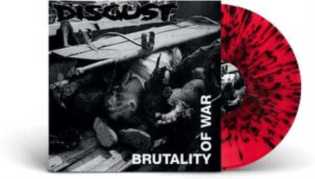 Brutality Of War Red/black Splatter Viny