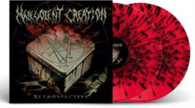 Retrospective Red/black Splatter Vinyl