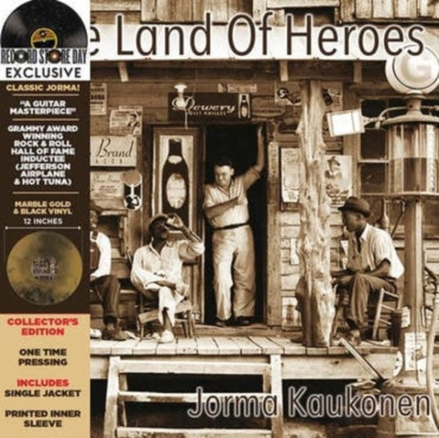 The Land Of Heroes Gold/black Marble Vin