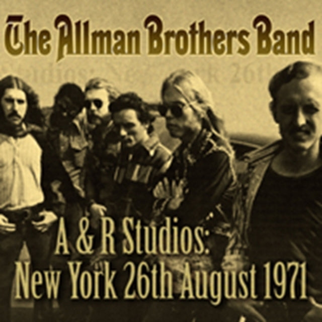 A & R Studios - New York 26th August
