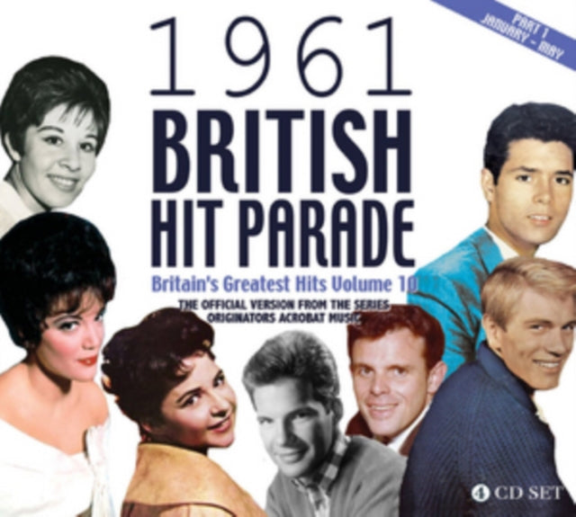 British Hit Parade 1961 Part 1 4cd