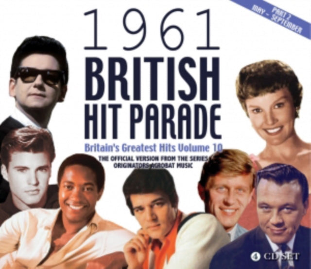 British Hit Parade 1961 Part 2 4cd