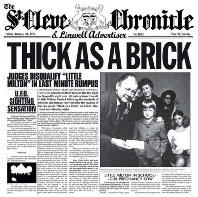 Thick As A Brick Steven Wilson Remix