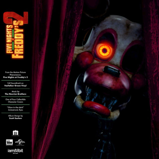 Five Nights At Freddy's 2 Ost (curtain Red Vinyl)
