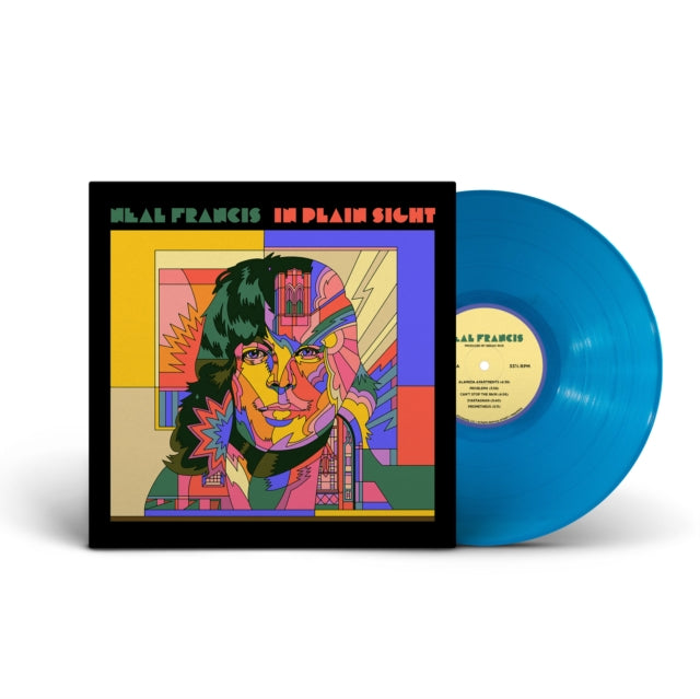 In Plain Sight Electric Teal Vinyl