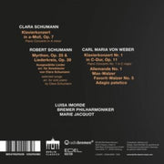 C. Schumann / C.m. Weber Piano Concertos
