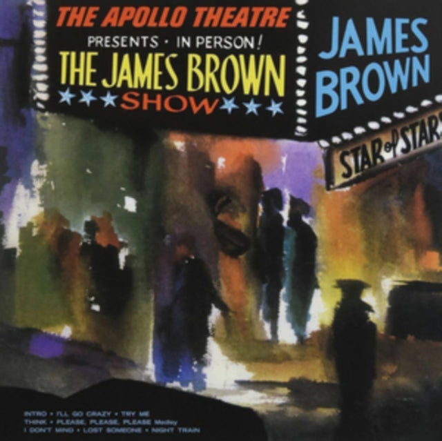 Live At The Apollo Cyan Blue Vinyl