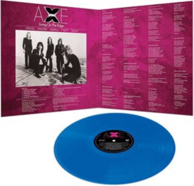 Living On The Edge Blue Vinyl
