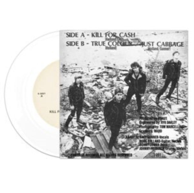 Kill For Cash White Vinyl