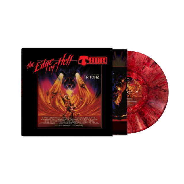 Edge Of Hell Red Marble Vinyl